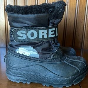 Sorel Black Kids Boots